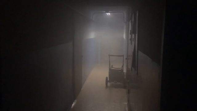 Крупный пожар в многоэтажке на Монгоре 10.10.17