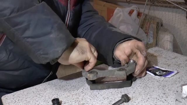 Ремонт суппортов и направляющих суппорта на Калине