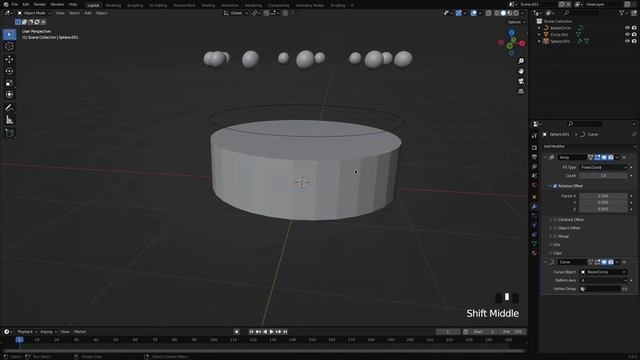 How To Duplicate Objects On A PathCurveCircles in Blender  Blender Tutorials