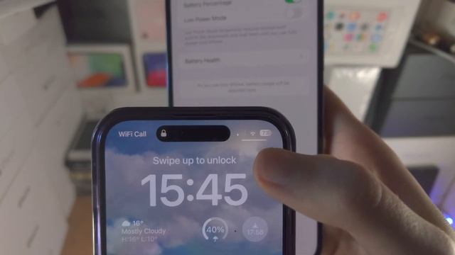 How To Show Battery Percentage on iPhone 14 Pro Max!
