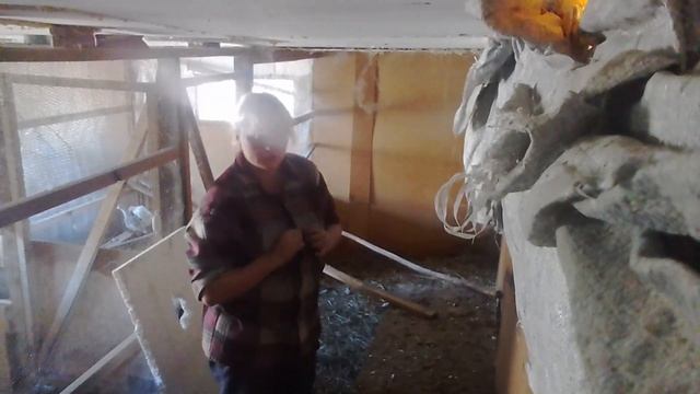 Глубокая подстилка для свиней и птицы. Утепление курятника. Кукареку :)