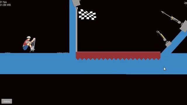 Happy Wheels: Я просто умею делать сальто.