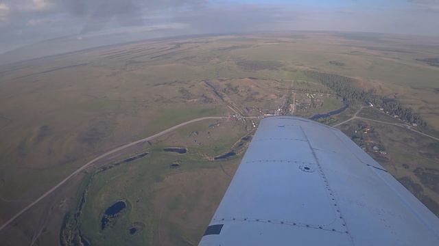 Полет на самолете Калачево-Аркаим-Калачево.