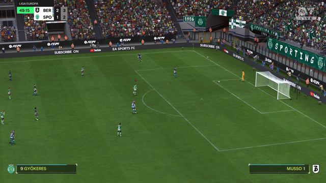 Atalanta BC - Sporting CP | 2ª mão Oitavos de Final EUROPA LEAGUE 23/24 | PS5 4K