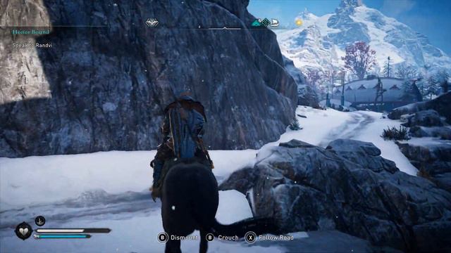 Assassin's Creed Valhalla - Free Roam Horse Riding Xbox One S Gameplay