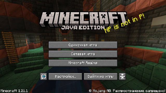 Minecraft играю ради интереса заходи сюда я буду тебе рад