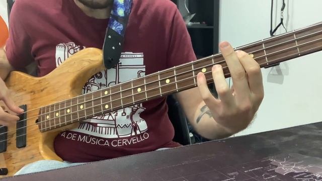 Mike Oldfield - Maya Gold Bass Cover