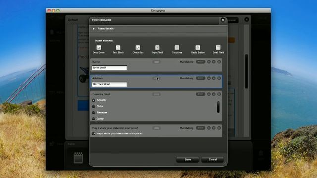 Konductor Form Builder