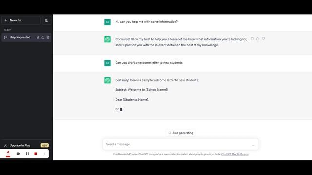 ChatGPT   demo 1