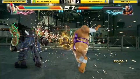Big Cheese Tekken 7: Wo vs Wildbartty (Jack-7 vs Ganryu) Money Match