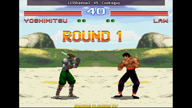 Tekken 3 Special Sega Genesis ➤ 123Shadow2 (Argentina) vs Cookieguy (Usa)