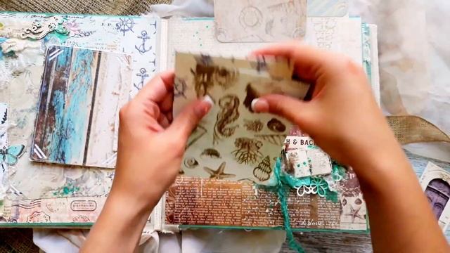 Фотоальбом для мальчика в США (шт. Нью-Джерси). Скрапбукинг. Baby boy scrapbook .