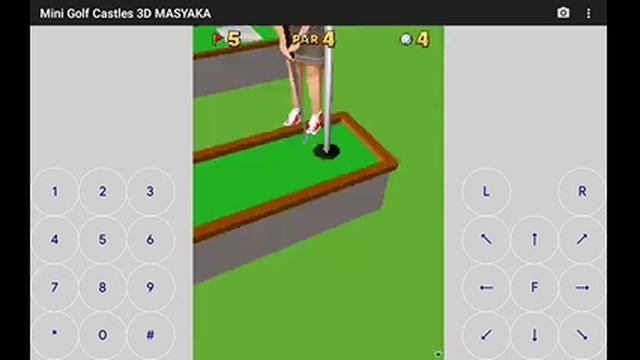 Mini Golf Castles 3D - Java Games (Gate House Level).
