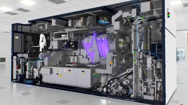 EUV lithography in action   Inside the TWINSCAN NXE 3400 EUV lithography machine