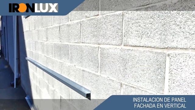 Cómo instalar un panel sándwich de fachada en posición vertical - Muy fácil
