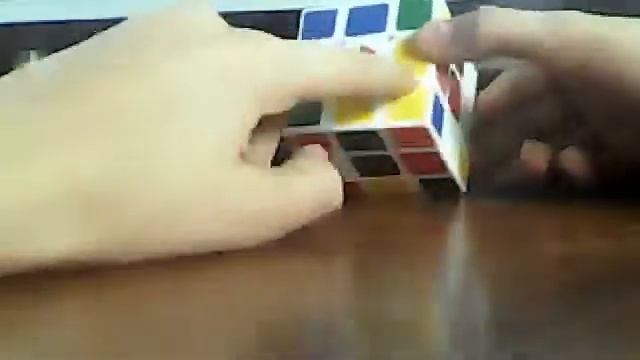 Сборка кубика рубика 3х3 (часть 1)