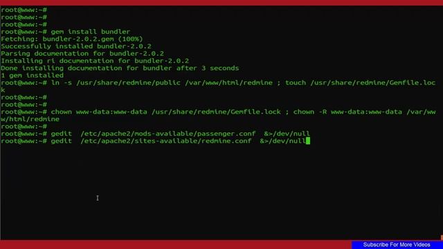 How To Install Redmine On Ubuntu 18.04 LTS With Apache2 Web Server