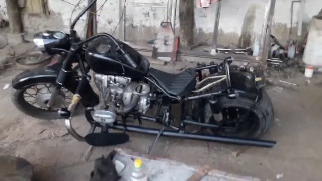 ПЕРЕДЕЛКА МОТОЦИКЛ УРАЛ