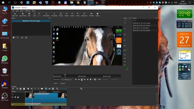 Кроссплатформенные программы для записи и редактирования видео