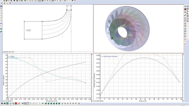 Проектирование и анализ центробежного компрессора с использованием Ansys Workbench _ Bladegen _ CFX