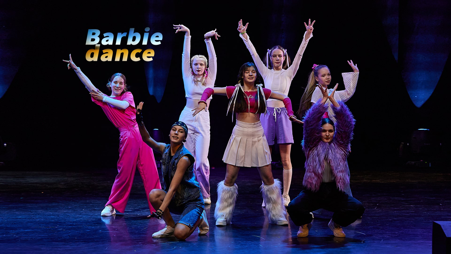 Barbie World jazz-funk школа танца Divadance