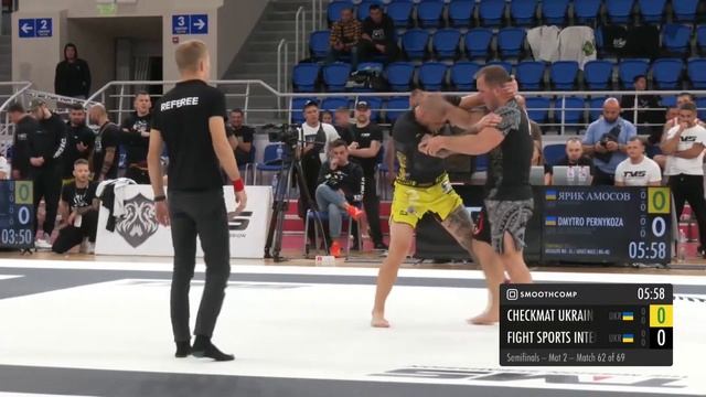 AMOSOV vs PERNYKOZA /// TMS UKRAINIAN CHAMPIONSHIP ZAPORIZHZHIA /// jiu-jitsu