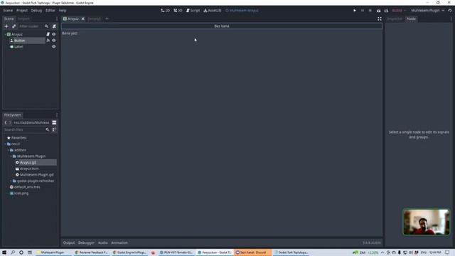 Godot Engine Plugin Geliştirme Kumsal Obuz