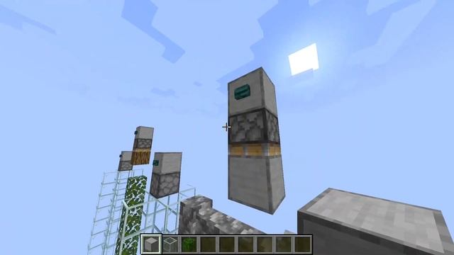 How to send redstone signal down