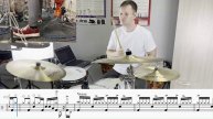 Женя Трофимов, Комната культуры - Поезда (Drum tutorial от Александра Русских)