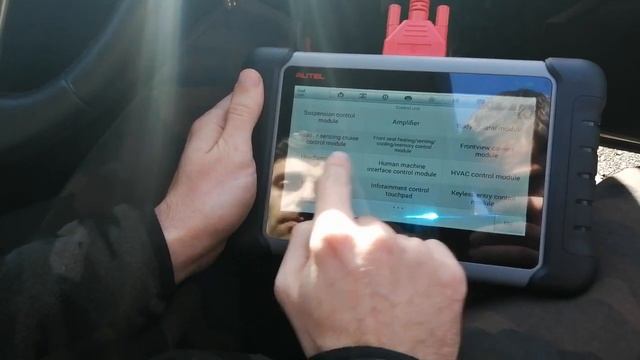 How to read DPF soot percentage and do a regen with Autel MK808