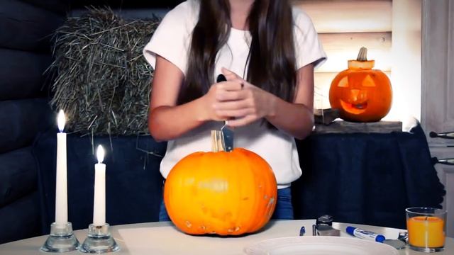 HALLOWEEN // Вырезаем Тыкву!