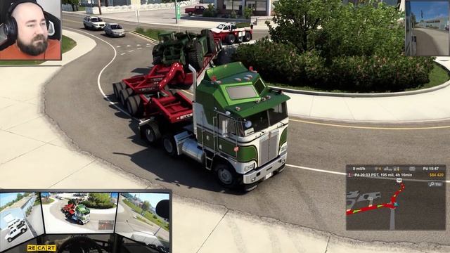 Neskutečně Dlouhý Návěs a Závod s Vlakem | #20 American Truck Simulator CZ Let's Play