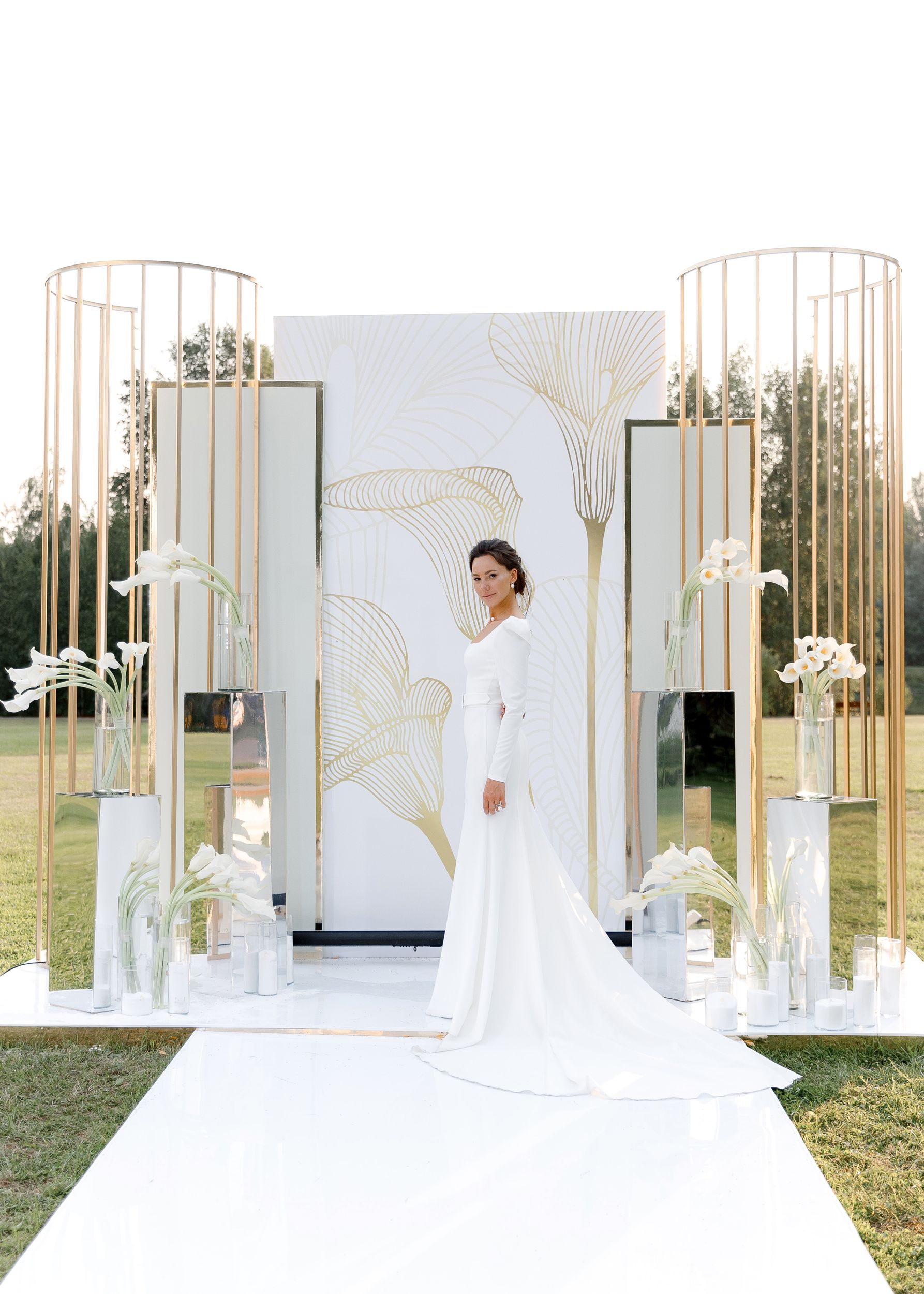 Свадьба Владимира и Валерии в подмосковной усадьбе Wedding City