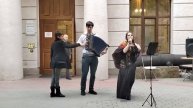 Цыганская народная песня "Кибитка". Алина Фрозен (вокал), Дмитрий Лупанов (баян)
