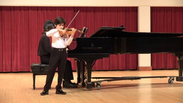 First prize - King's Peak International Music Competition 2024 - Liam Alexander, violin (9)