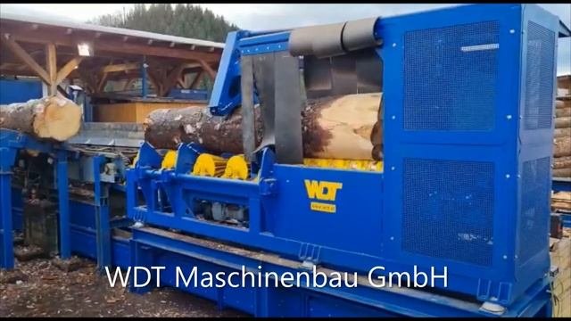 Устройство окомлёвки бревен WDT WR 1000. WDT Maschinenbau GmbH.