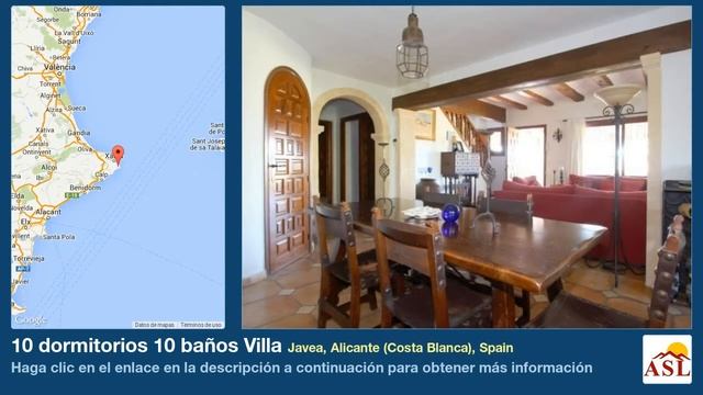 10 dormitorios 10 baños Villa se Vende en Javea, Alicante (Costa Blanca), Spain