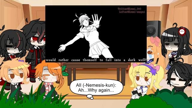 Ayano and Ayatos universe react to Ayano x Nemesis-kunPt.7??? Dandelion Lanna Read desc