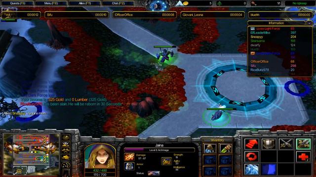 Warcraft 3 TFT - Hero Line Wars RoC #17