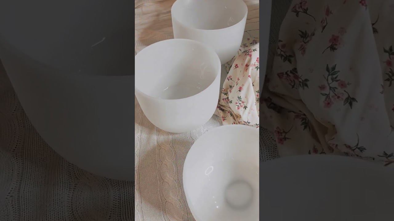 Хрустальные поющие чаши