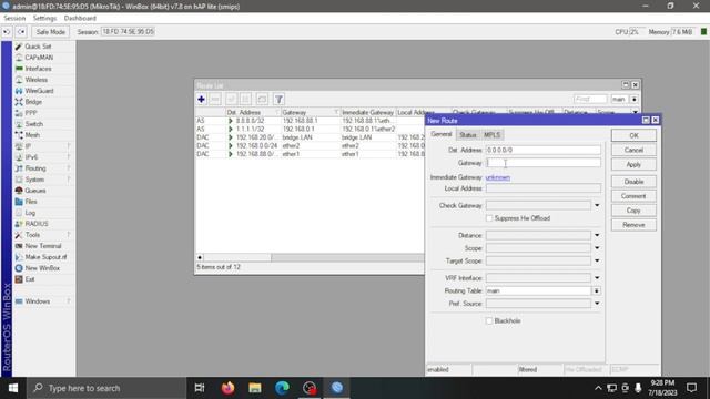 MIKROTIK DUAL WAN FAILOVER RECURSIVE ROUTING OS V7 | MIKROTIK TUTORIAL