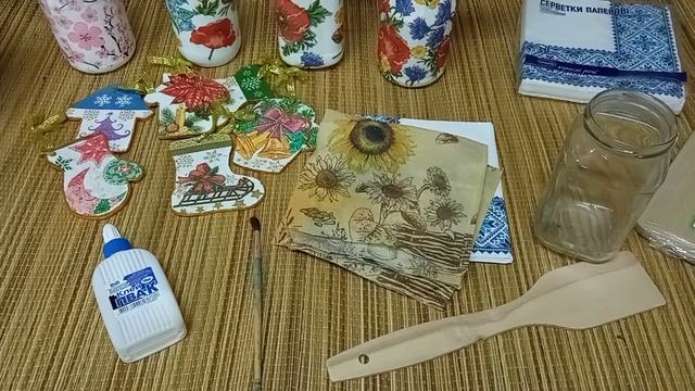 Декупаж  Добираємо матеріали та інструменти