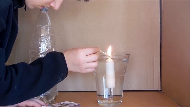 Свеча в воде