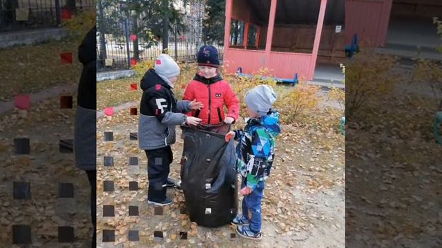 Мы расскажем вам о том, как мы в садике своем очень весело живем!