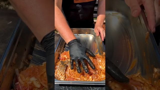 Шашлык из карпа