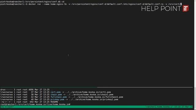 Docker - Rancher Server, konfiguracja nginx przykłady 021