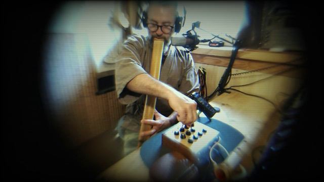 Японская флейта Хотику 3.4 (100см) и аналоговый синтезатор Pelengator