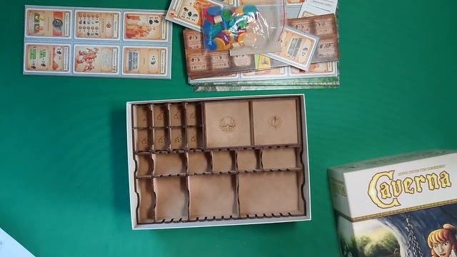 Варианты хранения настольных игр, или Мой первый деревянный органайзер на примере Каверны