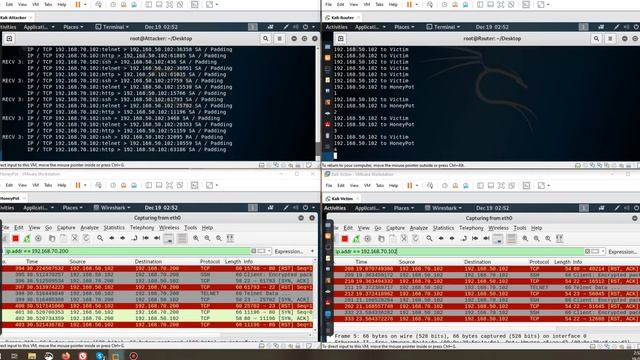 DDoS SYN Flood (HoneyPot - DDoS)