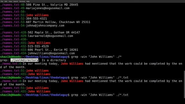 How to use the  grep command  | Linux commands part 8